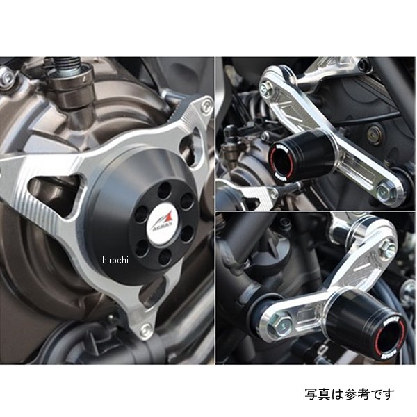 アグラス AGRAS レーシングスライダー サブフレームφ50&クラッチ ロゴ有り MT-07 白 342-274-013X JP店|株式会社ヒロチー商事 店