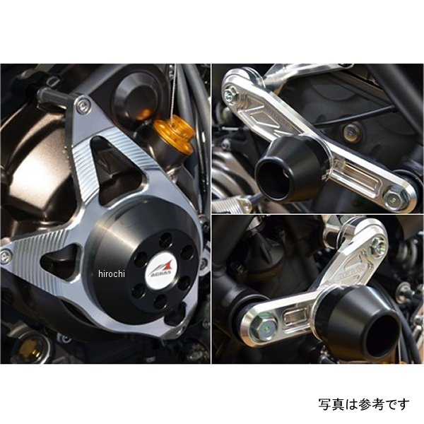 アグラス AGRAS レーシングスライダー サブフレームφ60&ジェネレーター ロゴ無し MT-07 白 342-274-017 JP店|株式会社ヒロチー商事 店