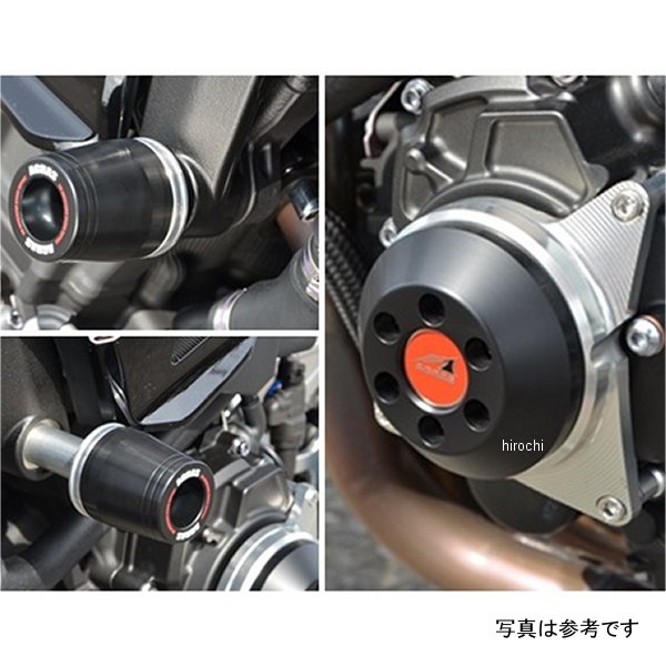アグラス AGRAS レーシングスライダー フレームφ50&ジェネレーター ロゴ有り MT-10/SP 黒 342-279-003BX JP店|株式会社ヒロチー商事 店