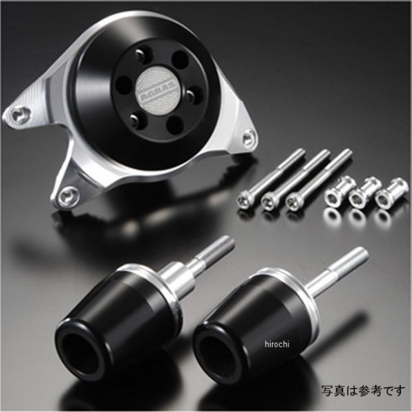 アグラス AGRAS レーシングスライダー フレーム&ジェネレーターC ロゴ有り 08年 GSX1300R 黒 342-391-004BX JP店