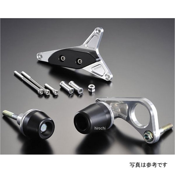アグラス AGRAS レーシングスライダー フレーム&ジェネレーター ロゴ無し 08年-09年 GSX-R750 黒 342-393-003B JP店