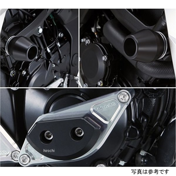 アグラス AGRAS レーシングスライダー フレームφ60&スターターA ロゴ有り 11年以降 GSR750 白 342-399-005X JP店