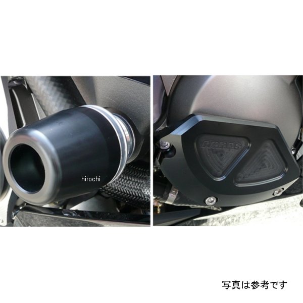 アグラス AGRAS レーシングスライダー 3点セットB 左側 ロゴ有り 11年 ZX-10R 黒 342-487-013BX JP店