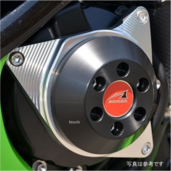 アグラス AGRAS レーシングスライダー ジェネレーター 左 09年-12年 ZX-6R 黒 342-488-001B JP店