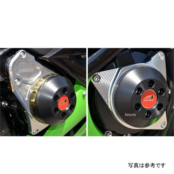 アグラス AGRAS レーシングスライダー ケースカバーセット 09年-12年 ZX-6R チタン/黒 342-488-002TB JP店｜株式会社ヒロチー商事 店