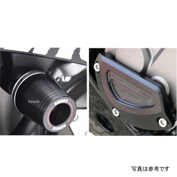 アグラス AGRAS レーシングスライダー 3点セットB 右側 ロゴ有り 16年-19年 ZX-10R 白 342-497-004X JP店