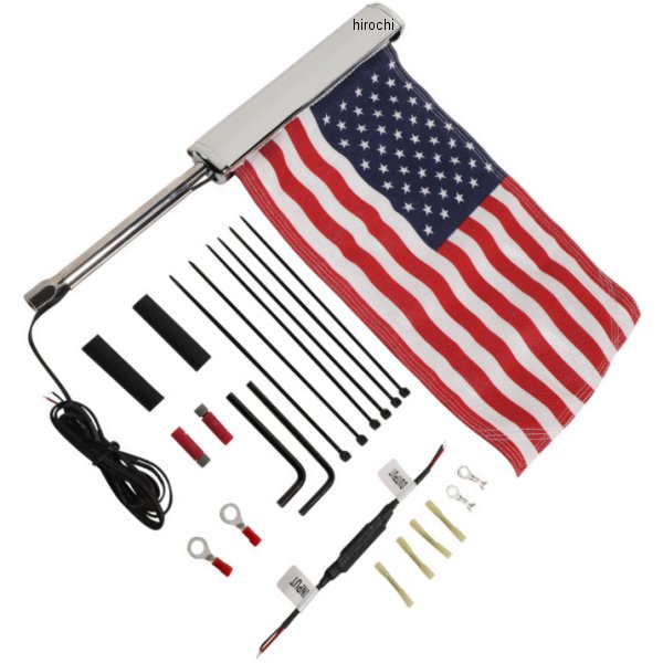 【USA在庫あり】 チロ CIRO FLAG US W/LITED POLE 0521-1772 JP店