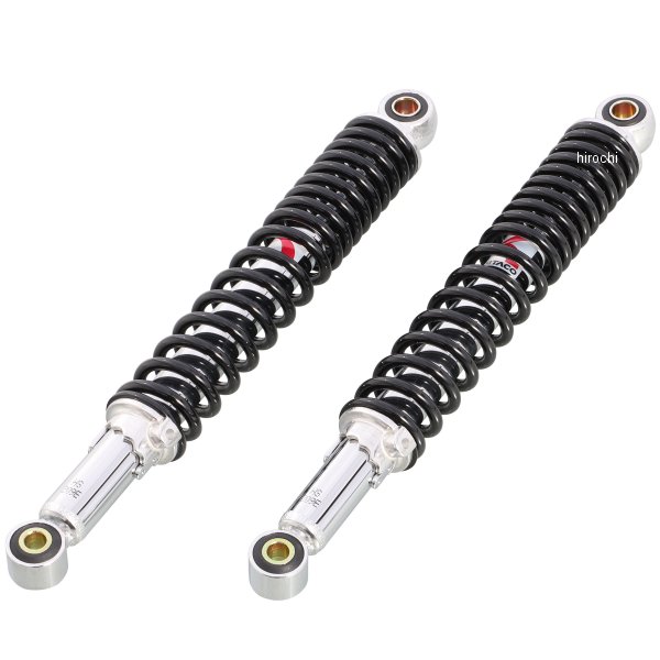 【メーカー在庫あり】 キタコ KITACO リアショックセット C50キャブ メッキ/黒 520-1087150 JP店