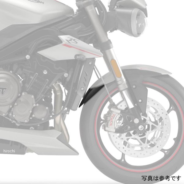 ピラミッドプラスチック Pyramid Plastics 延長フェンダー ショート 19年-20年 Speed Triple 1050 S 黒 056531 JP店