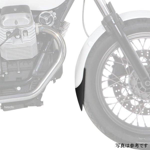 ピラミッドプラスチック Pyramid Plastics 延長フェンダー ショート 91年-13年 モトグッチ Nevada 750 Classic IE 黒 058720 JP店
