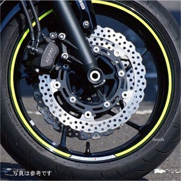 ワールドウォーク リフレクトリムステッカー Ninja650 蛍光白 ninja650-rim_ref_w JP店