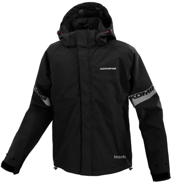 【メーカー在庫あり】 コミネ KOMINE ブレスター3レイヤーレインジャケット 黒 Lサイズ RK-549 JP店