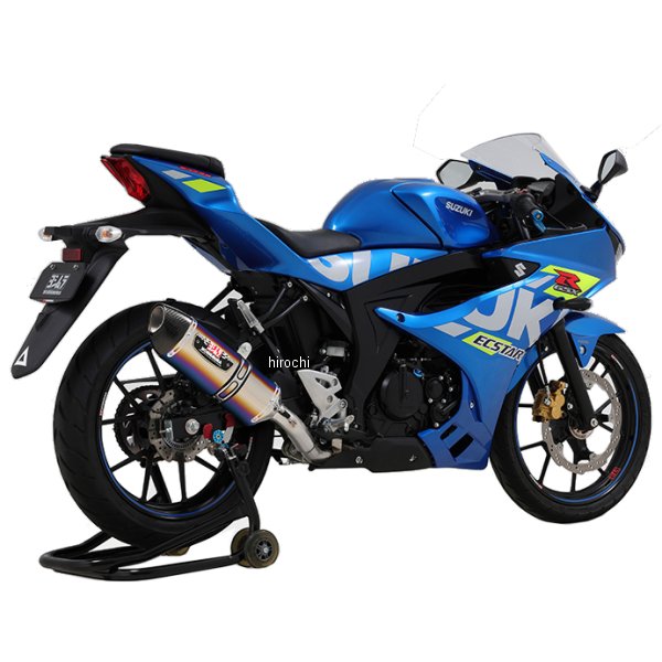 【メーカー在庫あり】 ヨシムラ フルエキゾースト 機械曲R-77S サイクロン カーボンエンド EXPORT SPEC 政府認証 18年-22年 GSX-R125 STB 110A-525-5180B JP店