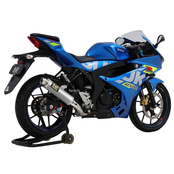 【メーカー在庫あり】 ヨシムラ フルエキゾースト 機械曲 GP-MAGNUMサイクロン EXPORT SPEC 政府認証 18年-22年 GSX-R125 SS 110A-525-5U50 JP店