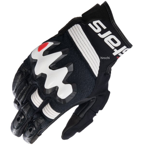 アルパインスターズ 春夏モデル HALO レザーグローブ 黒/白/ 2XLサイズ 3504822 JP店｜株式会社ヒロチー商事 店
