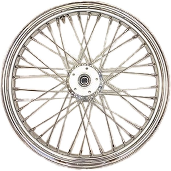 部品屋K&W TC BROS フロントホイール 84年-99年 FX、XL クローム 115-0048 JP店