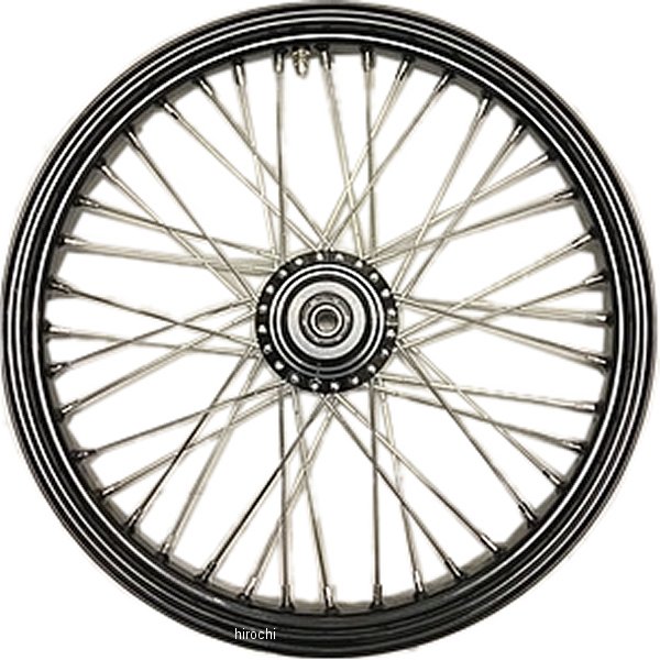 部品屋K&W TC BROS フロントホイール 84年-99年 FX、XL 黒 115-0049 JP店