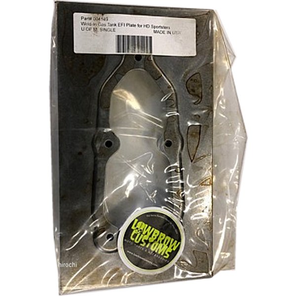 部品屋K&W LOWBROW CUSTOMS ガスタンクプレート フューエルインジェクション用 P004149 JP店 7,542円
