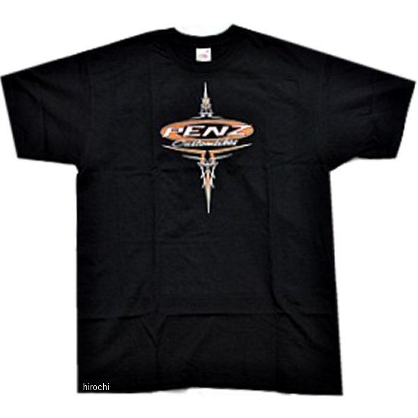 部品屋K&W PENZ Customsbikes Tシャツ 黒 Lサイズ P65105 JP店