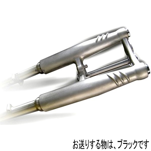部品屋K&W EMD フォークカバー 91年-17年 XL ロング 39mm 黒 BS-L-39-R JP店
