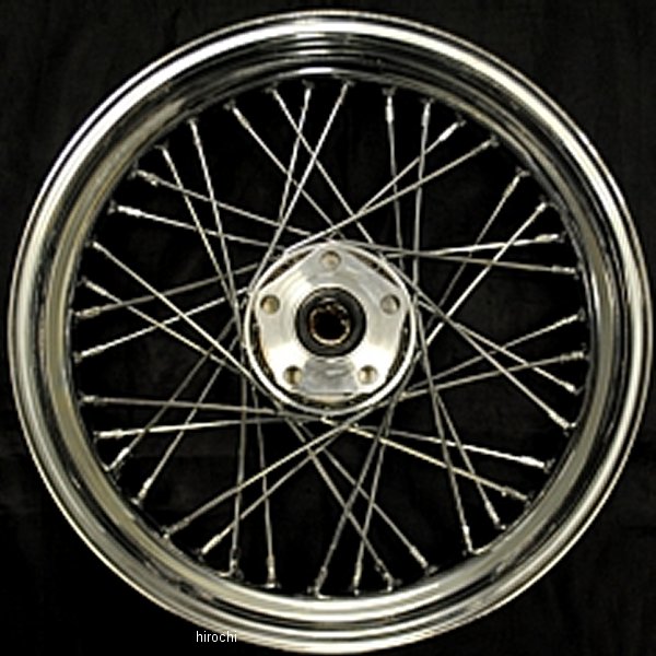 楽天市場】部品屋K&W 21インチ スポークホイール 2.15J 40本スポーク