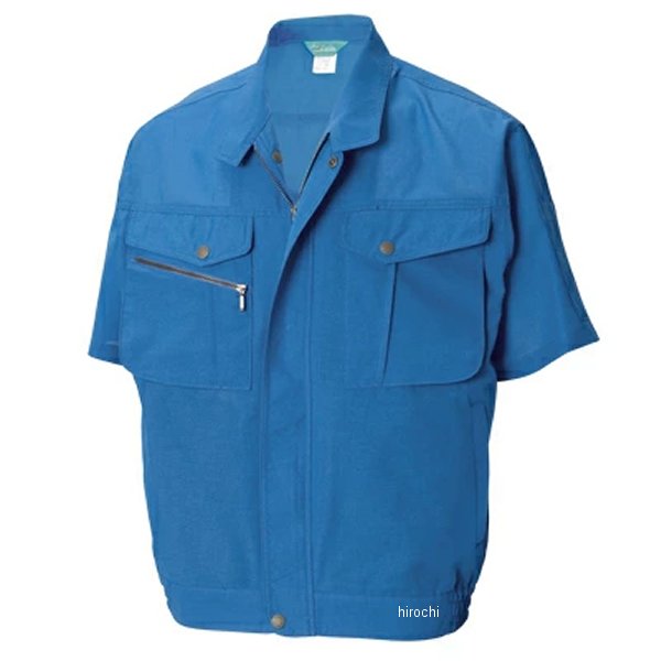【メーカー在庫あり】 TSデザイン 半袖ブルゾン 青 Lサイズ 7156 JP店