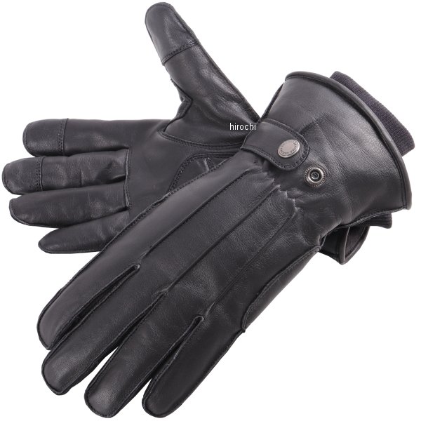 【メーカー在庫あり】 デグナー DEGNER レザー ウィンターグローブ 黒 XLサイズ WG-34 JP店
