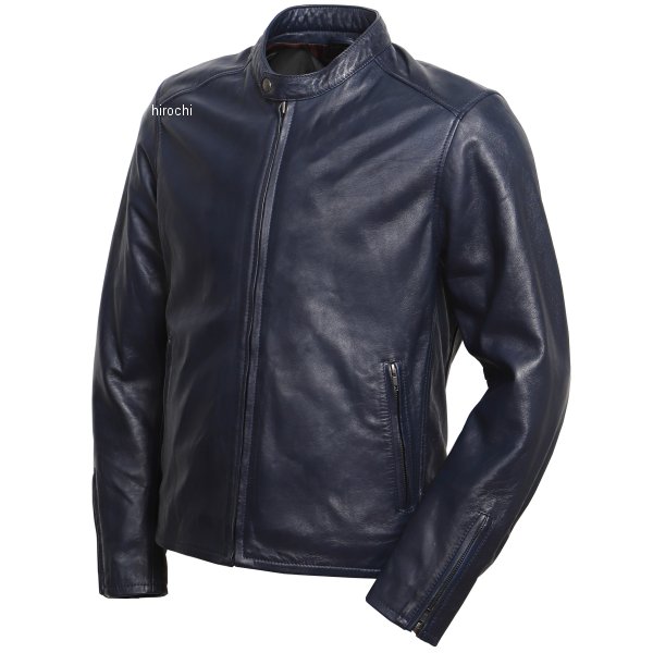 【メーカー在庫あり】 デグナー DEGNER シングルライダースジャケット ネイビー Lサイズ 22SJ-3 JP店