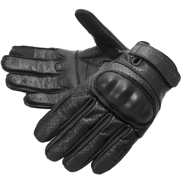 【メーカー在庫あり】 デグナー DEGNER メッシュレザーショートグローブ 黒/黒 Mサイズ TG-76M JP店