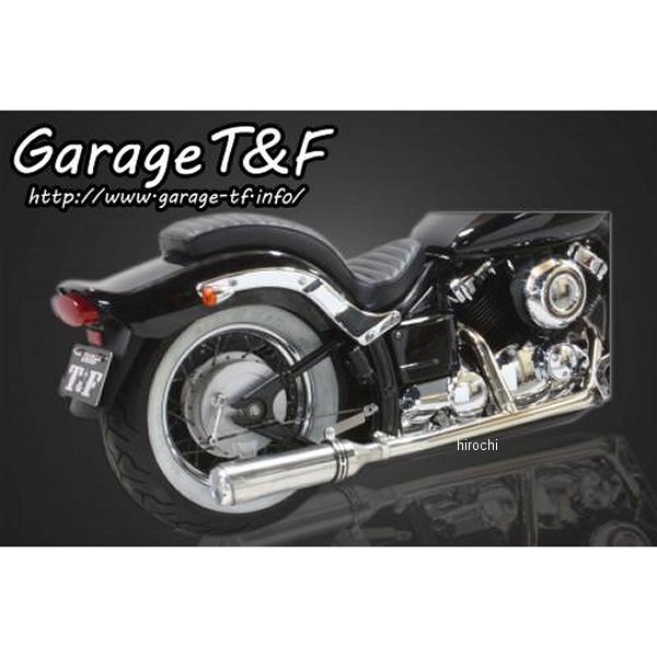ガレージT＆F 2in1クラシックマフラー ステンレス タイプ6 ドラッグスター400 DS400CSML06 JP店｜株式会社ヒロチー商事 店