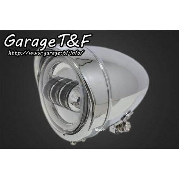 ガレージT＆F 4.5インチロケットライトプロジェクターLED(リング付き) メッキ HL72 JP店