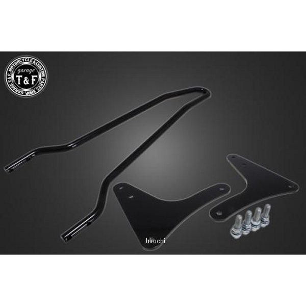 ガレージT＆F 純正フェンダー専用シーシーバー ショート シャドウ400 黒 SHA400CB03BK JP店