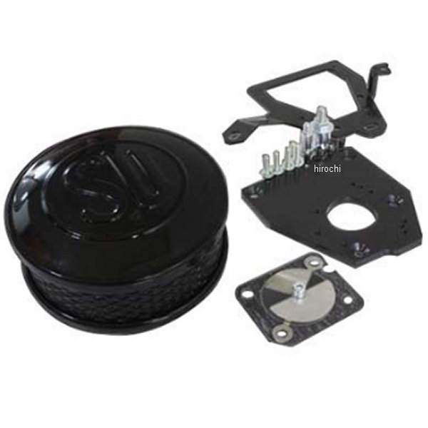 ガレージT＆F SUエアクリーナーキット シャドウスラッシャー400 黒 SS400AC12 JP店