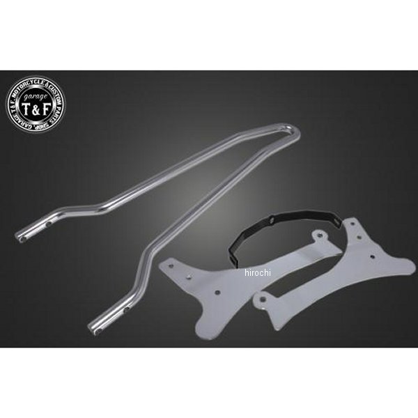 ガレージT＆F 純正フェンダー専用シーシーバーショート ビラーゴ250 メッキ XV250CB05CR JP店