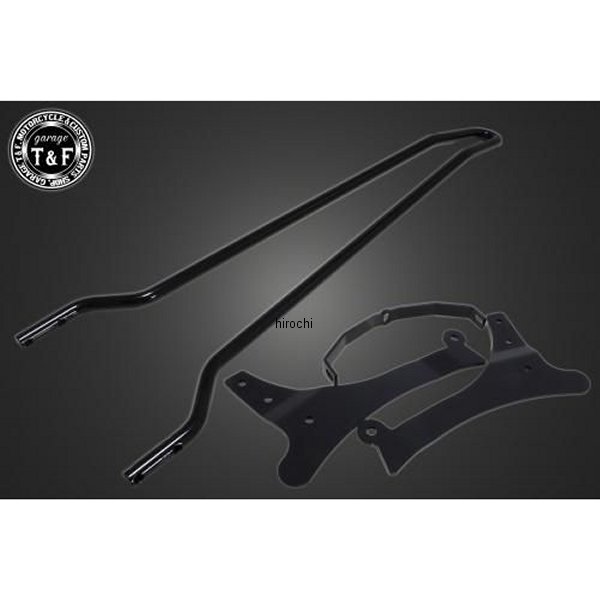 ガレージT＆F 純正フェンダー専用シーシーバー ロング ビラーゴ250 黒 XV250CB06BK JP店