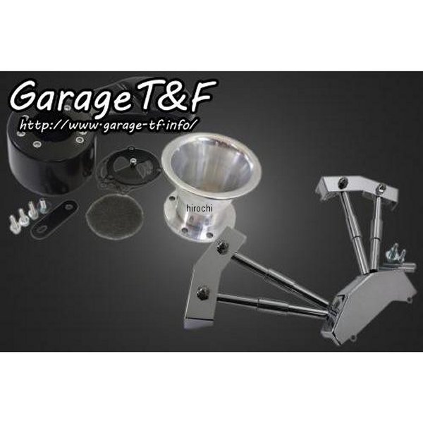ガレージT＆F ファンネル&プッシュロッドカバーSET スティード400 ポリッシュ ST400AC09 JP店