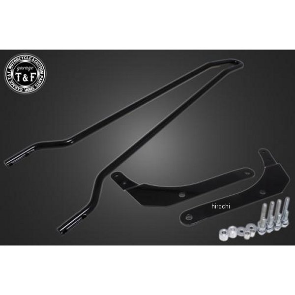 ガレージT＆F 純正フェンダー専用シーシーバー ロング スティード400VLS、スティード400VSE 黒 ST400CB08BK JP店