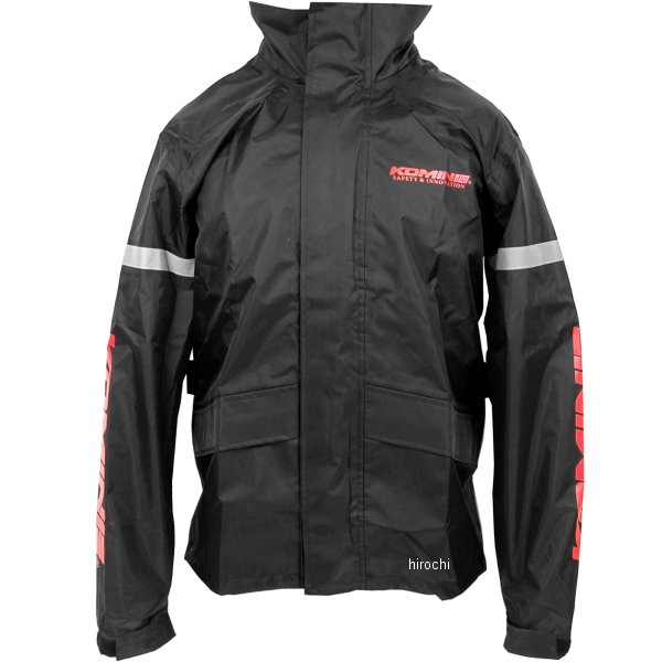 【メーカー在庫あり】 RK-543 コミネ KOMINE STDレインウェア 黒 2XLサイズ 4580160643836 JP店