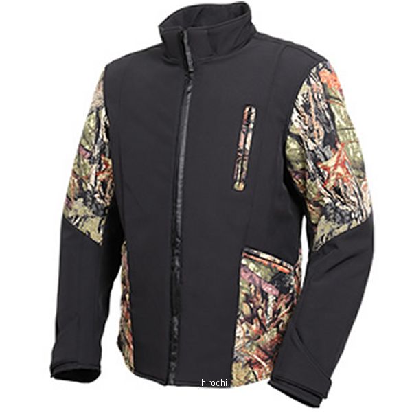 【メーカー在庫あり】 デグナー DEGNER ソフトシェルフード付ジャケット カモ/黒 Sサイズ 20WJ-7 JP店｜株式会社ヒロチー商事 店