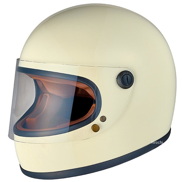 ジーロット ZEALOT フルフェイスヘルメット NV Road Racer2 ロードレーサー2 CARBON HYBRID 白/ブラウン Mサイズ NVC0016/M JP店