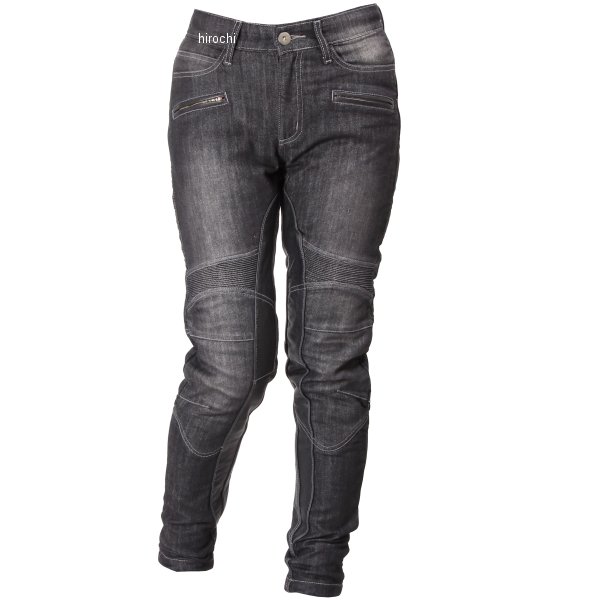 【メーカー在庫あり】 デグナー DEGNER カップ付きデニムパンツ レディース 黒 Lサイズ FRP-27 JP店