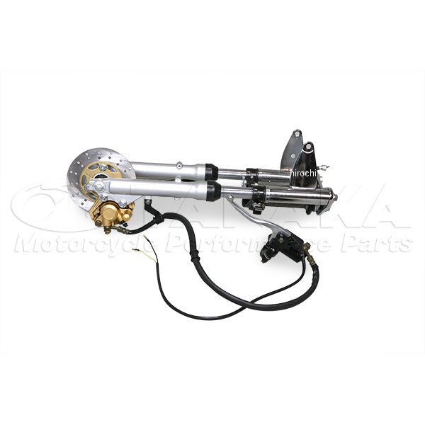 田中商会 φ26フロントフォーク 左側ディスクブレーキキット 510mm モンキー、ゴリラ シルバー ca0101 JP店