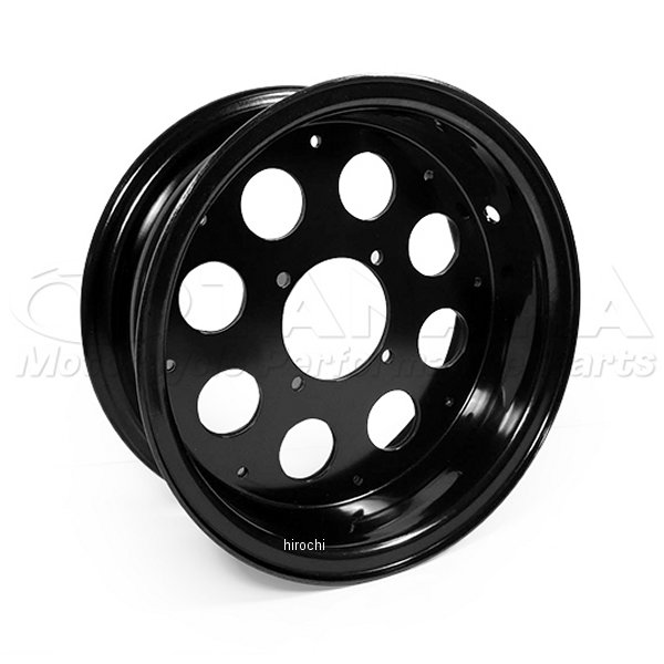 田中商会 アルミ合わせホイール 10インチ3.5Ｊ-8ホール モンキー 黒 ca0598 JP店
