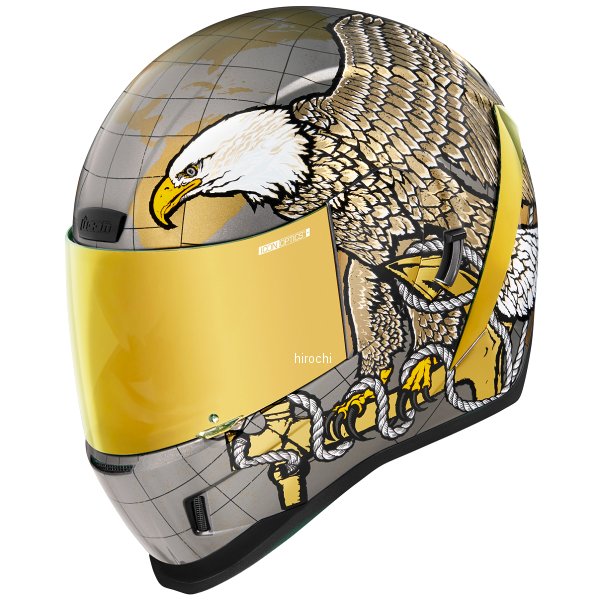 アイコン ICON フルフェイスヘルメット AIRFORM SEMPER FI ゴールド XSサイズ 0101-13663 JP店|株式会社ヒロチー商事 店