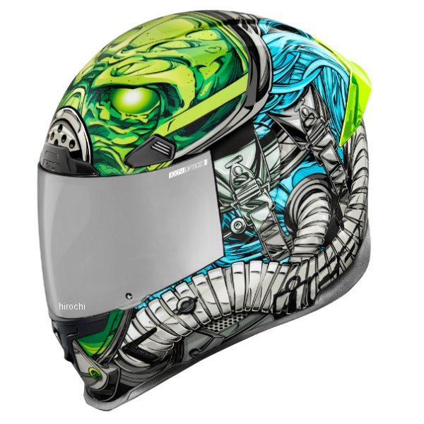 アイコン ICON フルフェイスヘルメット AIRFRAME PRO OUTBREAK 青 XSサイズ 0101-14944 JP店