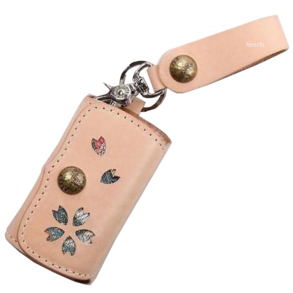 【メーカー在庫あり】 デグナー DEGNER 花山キーケース タン 都桜 K-47K JP店