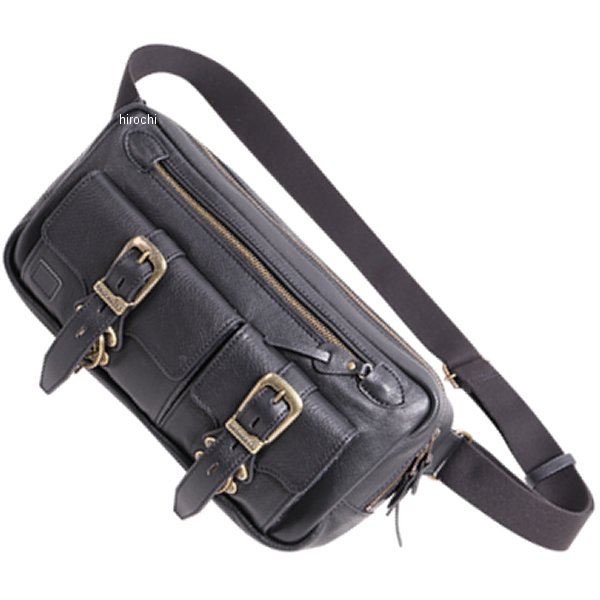 【メーカー在庫あり】 デグナー DEGNER レザー ボディバッグ 黒 W-114 JP店 17,013円