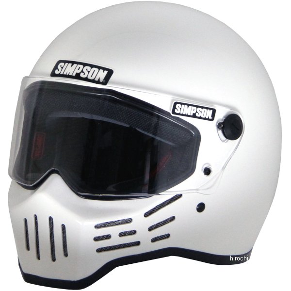 3305106000 シンプソン SIMPSON フルフェイスヘルメット M30 白 60cm 7-1/2 4562363241231 JP店