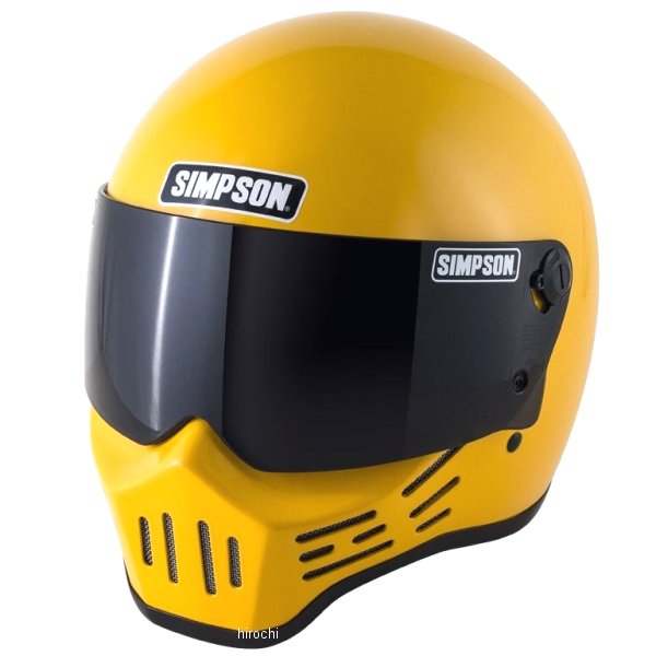 3305196100 シンプソン SIMPSON フルフェイスヘルメット M30 イエロー 61cm 2613305196100 JP店