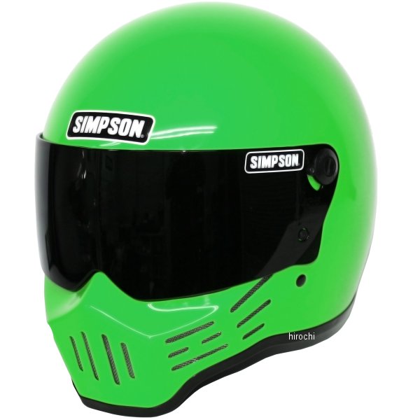 3305135800 シンプソン SIMPSON フルフェイスヘルメット M30 ライムグリーン 58cm 2613305135800 JP店